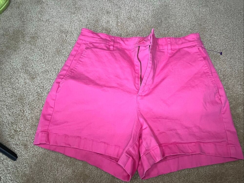 Boden Richmond Pink Chino Shorts 4" Inseam - Size US 10 / UK 14